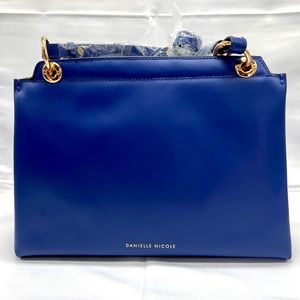 Danielle Nicole Single Handle Hanging Satchel Cobalt